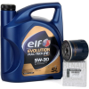 Pack Revisión Via Line: Aceite ELF Evolution Full-Tech FE 5W-30 RN0720 + Filtro Original Renault 152089599R