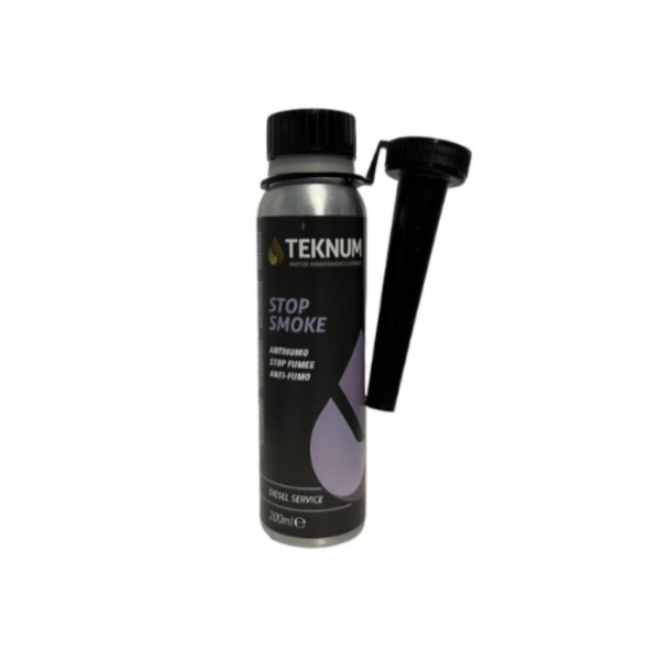 Teknum Stop Smoke 200ml aditivo diésel antihumo reduce emisiones y humo negro sistema combustible