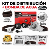 Kit de distribución con bomba de agua Gates KP15598XS para motores 1.6 HDI y 1.6 TDCi con correa PowerGrip y bomba de agua