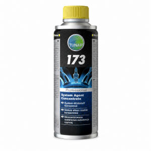TUNAP 173 System Agent Concentrate, aditivo concentrado de 200 ml para la limpieza y protección del sistema de combustible en motores gasolina.