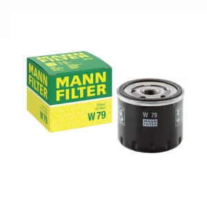 Filtro de aceite MANN-FILTER W79 con caja original y diseño roscado