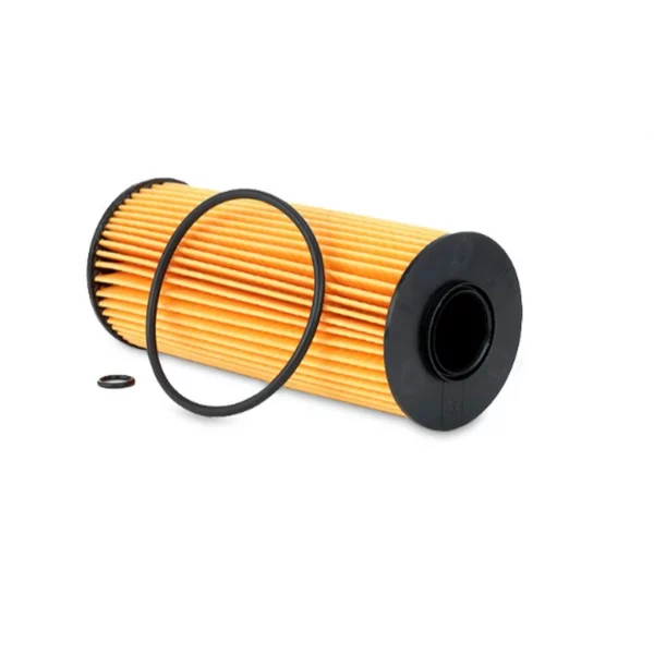 Cartucho de filtro de aceite Purflux L291 en detalle con juntas de estanqueidad