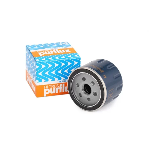 Filtro de aceite Purflux LS933 con caja original y diseño roscado