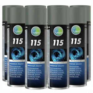Caja 12x Limpiador de Frenos TUNAP 115 Professional – Formato Mayorista Ahorro (12 x 500ml)