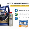 Pack Premium Vialine: Aceite ELF Evolution Full-Tech FE 5W-30 + TUNAP 957 + Filtro Purflux LS946