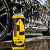 JLM Performance Pre Cleaner 750 ml aplicado en coche durante prelavado con espuma y suciedad