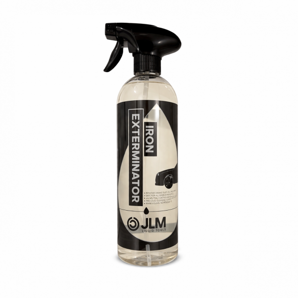 JLM Iron Exterminator 750 ml limpiador de llantas eliminador de hierro y polvo de frenos