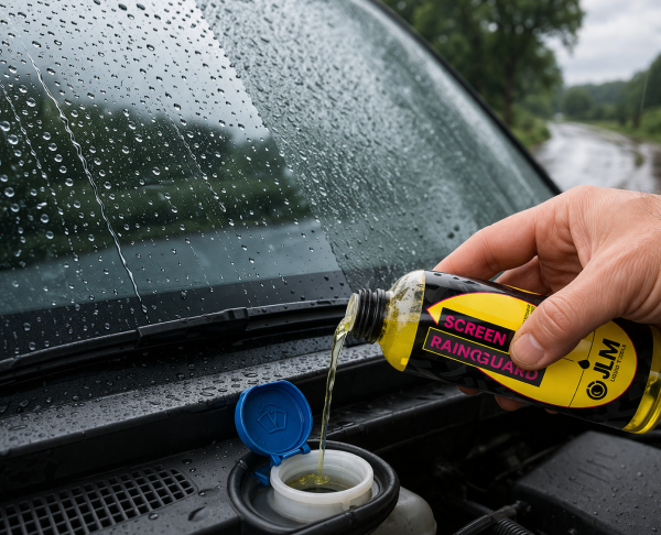 Aplicación o uso relacionado con parabrisas en lluvia o limpieza de cristal