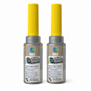 Pack de 2 unidades TUNAP microflex 965 de 200 ml, aditivo estabilizador de combustible para vehículos híbridos.