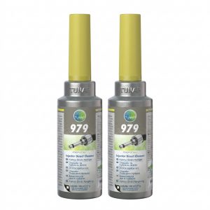 Pack de 2 unidades de limpiador de inyectores directos TUNAP 979 microflex de 300 ml.