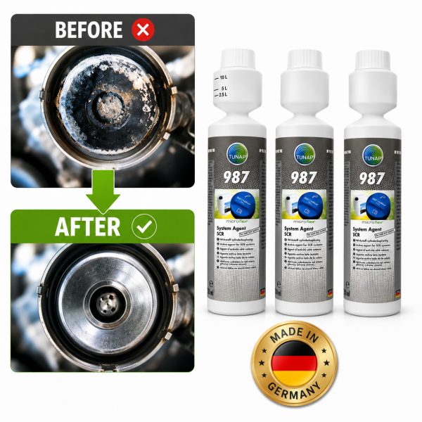 Pack 3x TUNAP Microflex 987 – Aditivo Anticristalizante AdBlue (3x 250ml / 750ml)