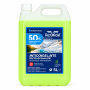 Anticongelante refrigerante amarillo RecOficial 50% 5L listo para usar