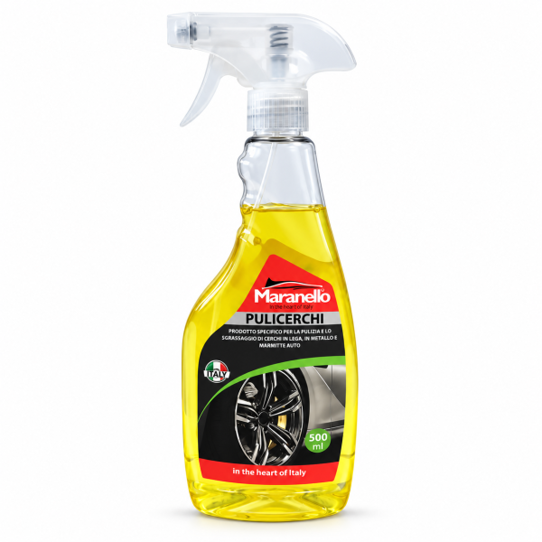 Maranello Pulicerchi limpiador de llantas 500 ml con pulverizador