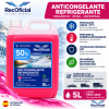 Anticongelante Rosa RecOficial 5L listo para usar protección -37 grados