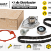 Kit de distribución con bomba de agua Original Renault referencia 119A02421R