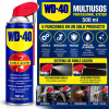 WD-40 Multiusos 500 ml, lubricante que desbloquea mecanismos, desplaza la humedad, limpia y protege contra la corrosión