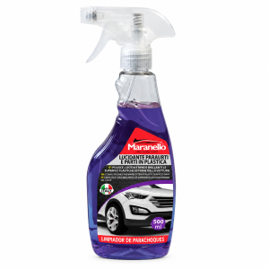 Maranello abrillantador de plásticos exteriores 500 ml para parachoques, molduras y spoilers