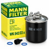Filtro de combustible diésel MANN-FILTER WK 842/23 x con caja original, para determinadas motorizaciones Mercedes-Benz CDI, Vito y Sprinter