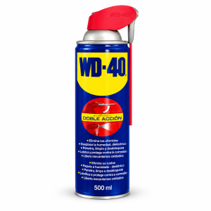 WD-40 Multiusos Professional System 500 ml, spray lubricante aflojatodo con doble acción para mantenimiento y protección anticorrosiva.