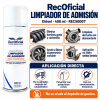 Infografía Rec Oficial REC50007 limpiador de admisión diésel de 400 ml, con aplicaciones para eliminar carbonilla en admisión, turbo, EGR y sondas lambda.