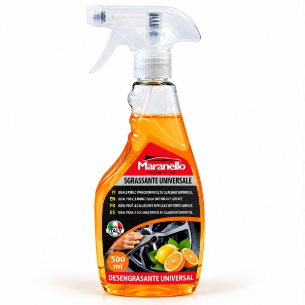 Maranello desengrasante universal 500 ml aroma cítrico con pulverizador